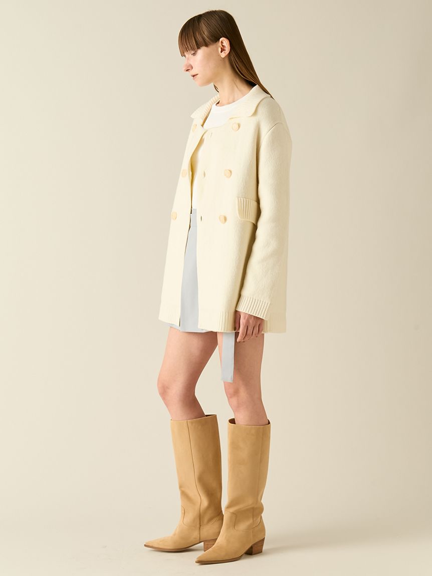 2WAYニットPコート(ジャケット)｜アウター｜FURFUR（ファーファー