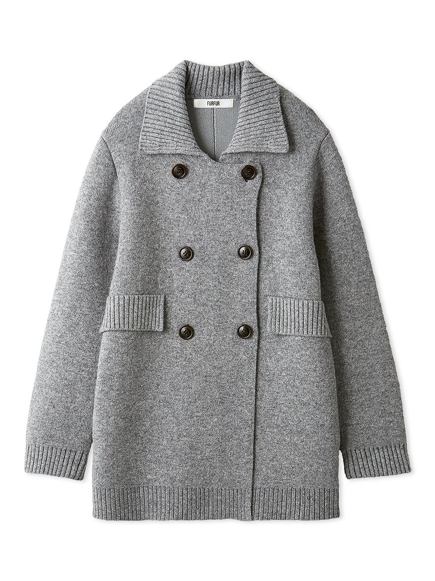 2WAYニットPコート(ジャケット)｜アウター｜FURFUR（ファーファー