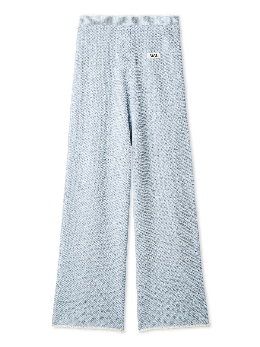 クロシェニットパンツ(ロングパンツ)｜ボトムス｜FURFUR（ファーファー