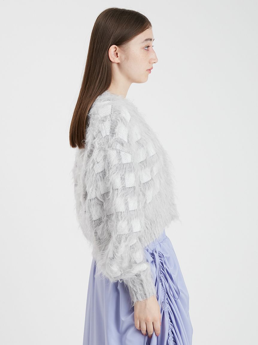 FALL1 カシミヤファーカーディガン