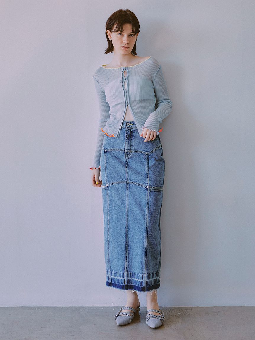 マルチカラー カーディガン　me 新品!メゾンマルタンマルジェラMaison Martin Margiela 1 10