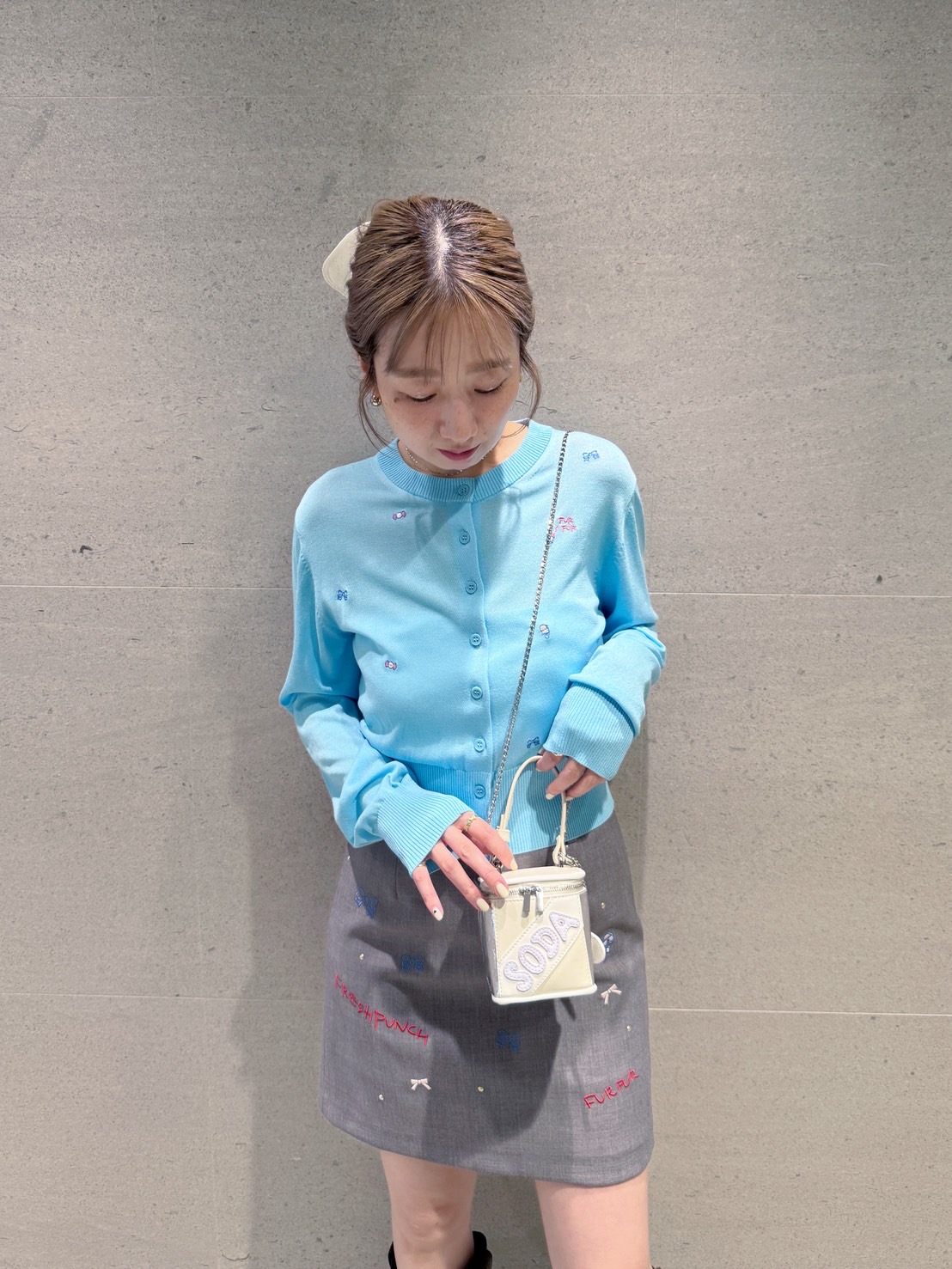 FRESH PUNCH 刺繍カーディガン(ニット)｜トップス｜FURFUR（ファー