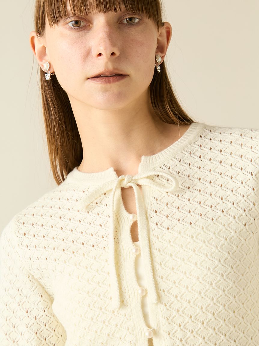 エコファートリムカーディガン(ニット)｜トップス｜FURFUR（ファー