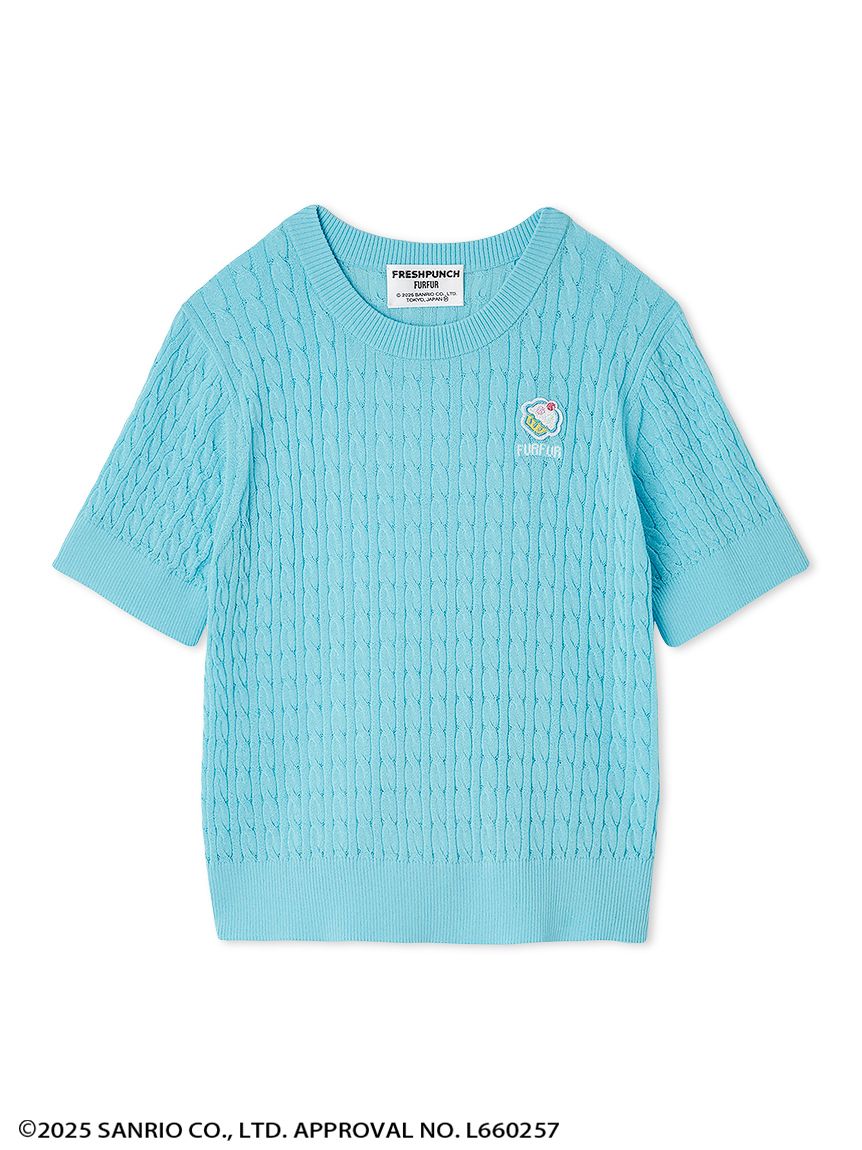 FRESH PUNCH ハーフスリーブニット(ニット)｜トップス｜FURFUR（ファー