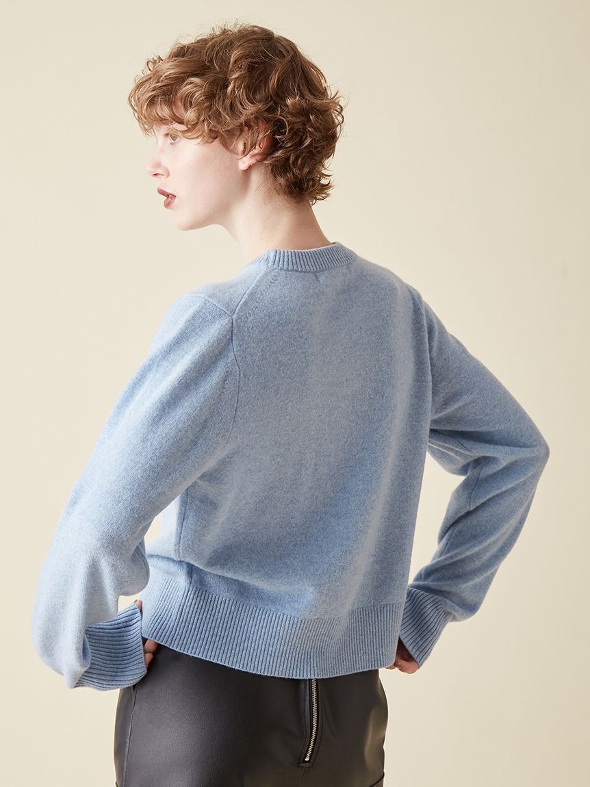 ロゴ刺繍クルーネックセーター(ニット)｜トップス｜FURFUR（ファー