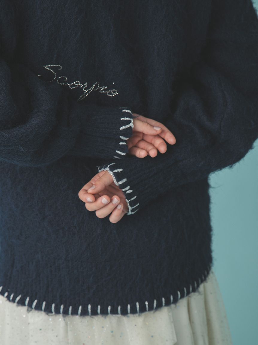 スターモチーフ刺繍カーディガン(ニット)｜トップス｜FURFUR（ファー