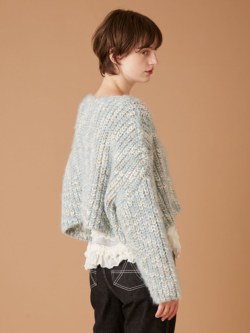 ミックスヤーンチャンキーセーター(ニット)｜トップス｜FURFUR（ファー