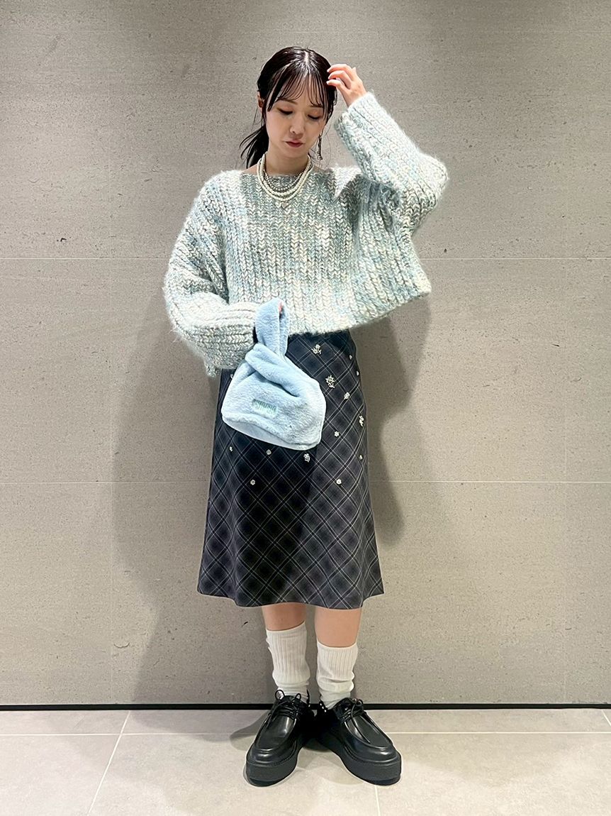 ミックスヤーンチャンキーセーター(ニット)｜トップス｜FURFUR（ファー