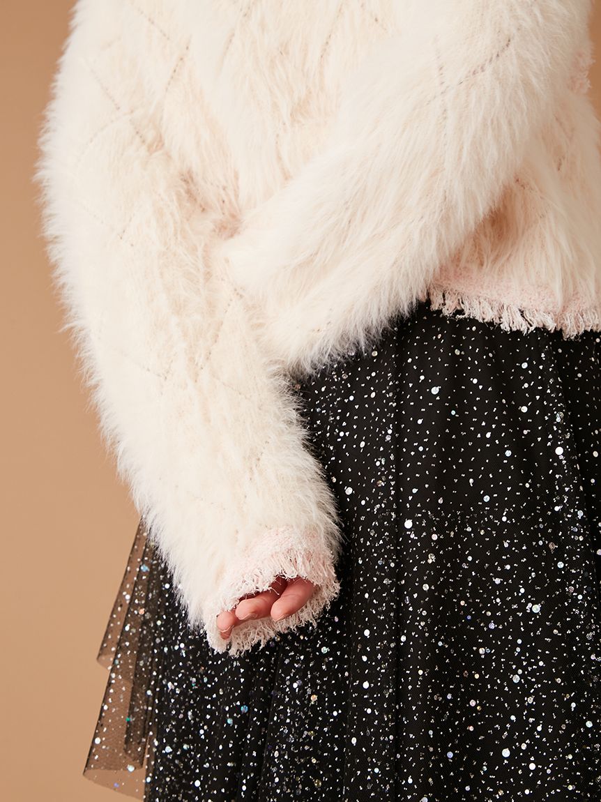 限定カラー】フェザーツイードカーディガン(ニット)｜トップス｜FURFUR