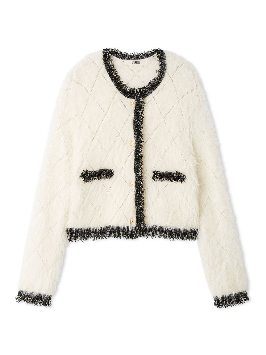 限定カラー】フェザーツイードカーディガン(ニット)｜トップス｜FURFUR