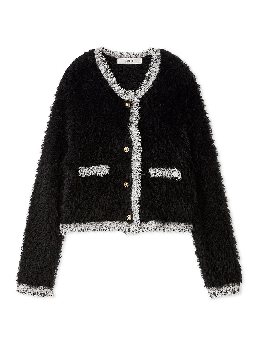 限定カラー】フェザーツイードカーディガン(ニット)｜トップス｜FURFUR