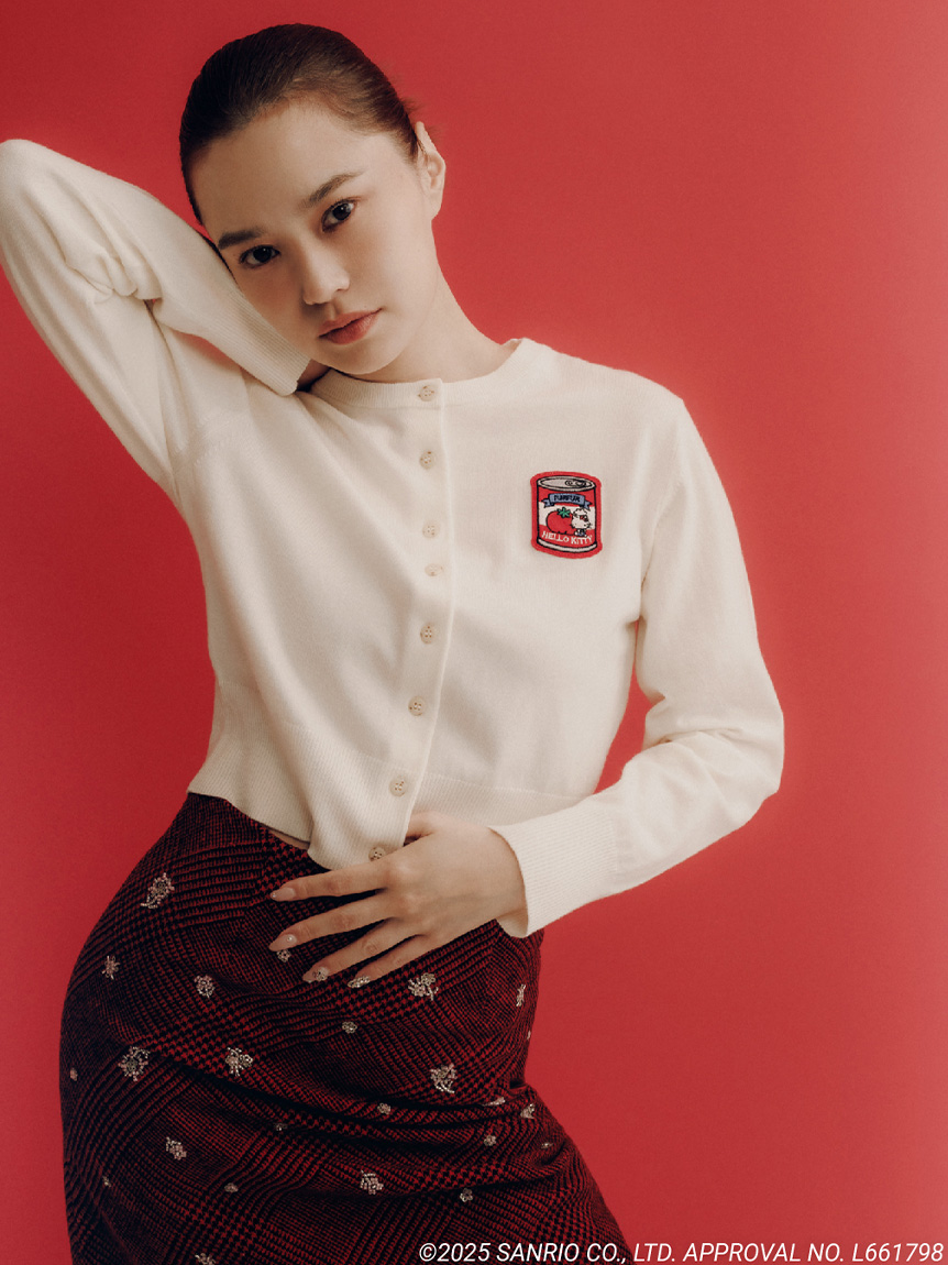 HELLO KITTYワッペンカーディガン(カーディガン)｜トップス｜FURFUR