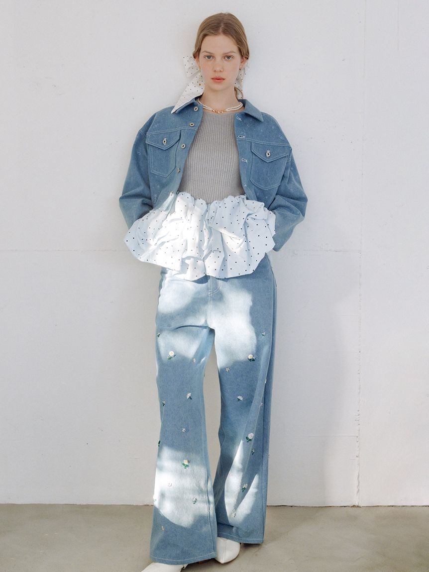 バルーンドッキングリブニットプルオーバー(ニット)｜トップス｜FURFUR