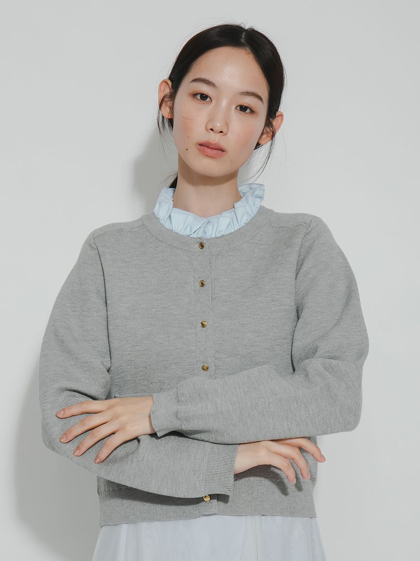 2WAYエコファーカフスカーディガン(ニット)｜トップス｜FURFUR（ファー