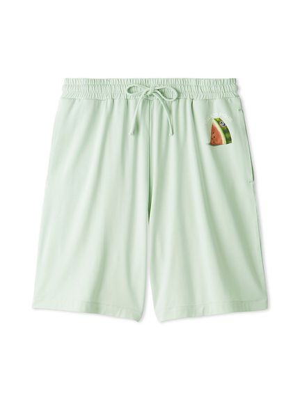 HOMME】【接触冷感】レーヨンフルーツハーフパンツ(ハーフパンツ