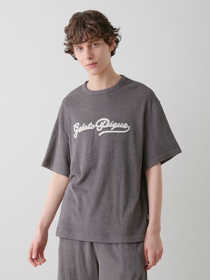 gelato pique ジェラートピケ レーヨンロゴTシャツ グレー 新品
