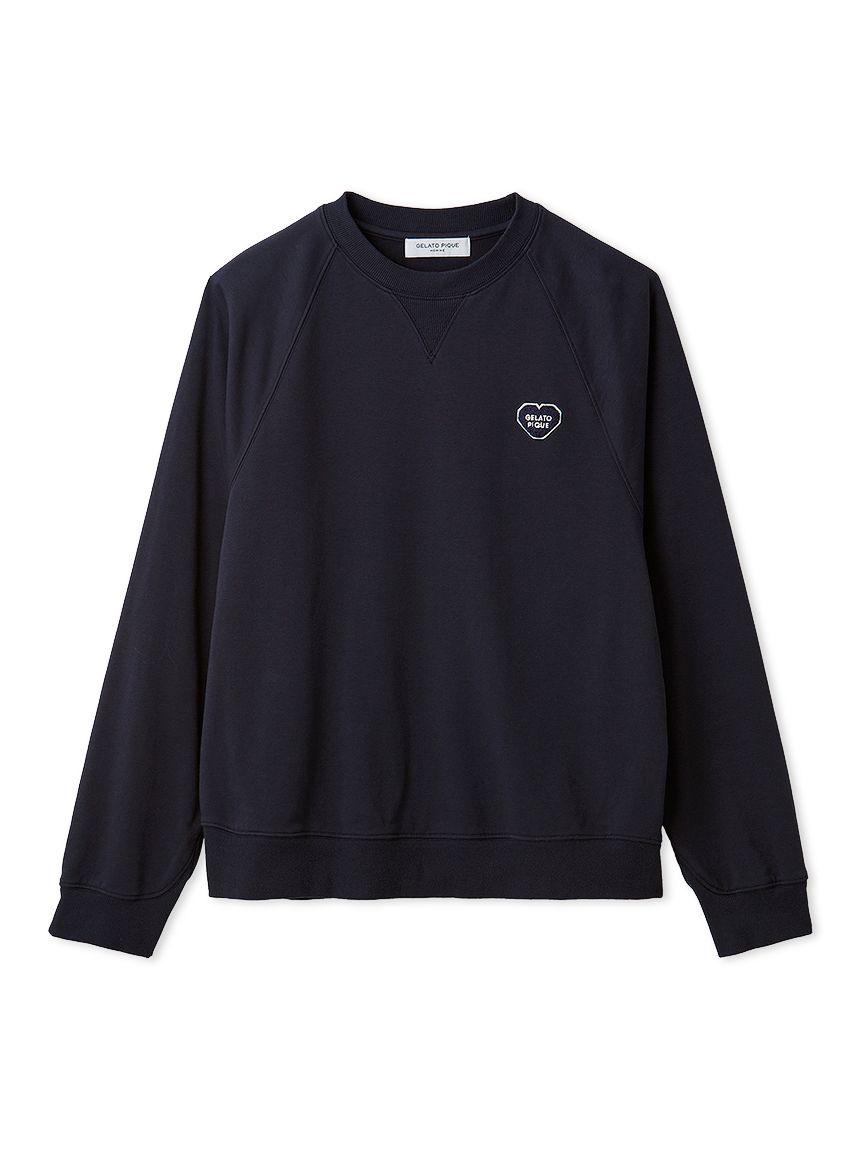 HOMME】裏毛ハートロゴ刺繍プルオーバー(カットソー・Tシャツ)｜ルーム