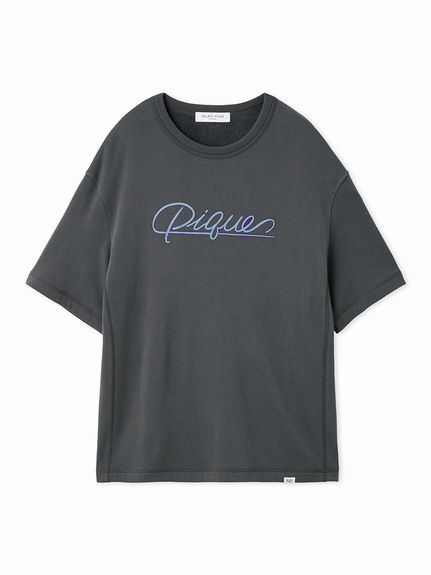 スモーキー　超高品質　バイーア　透明感　最高品質 HOMME】スムーズィーliteラインロゴプルオーバー(ニットプルオーバー