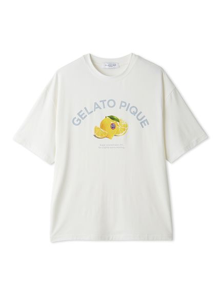 【HOMME】【接触冷感】レーヨンフルーツTシャツ