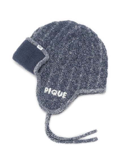 【HOMME】メランジイヤーフラップハット