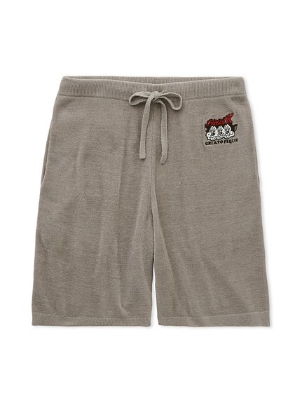KOUSUKE SHIMIZU】【HOMME】エアモコジャガードハーフパンツ KOUSUKE SHIMIZU】【HOMME】エアモコジャガードハーフパンツ