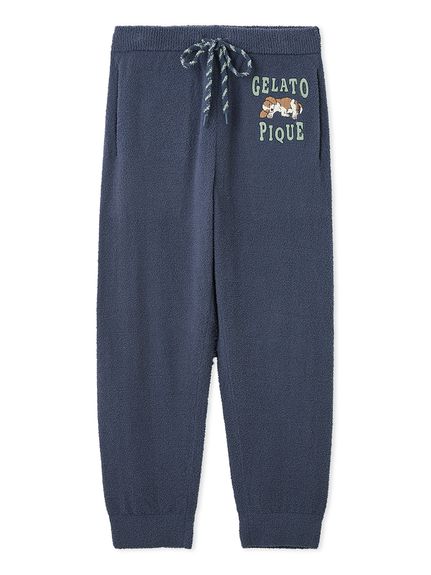 【HOMME】エアリーモコスリーピングドッグロングパンツ