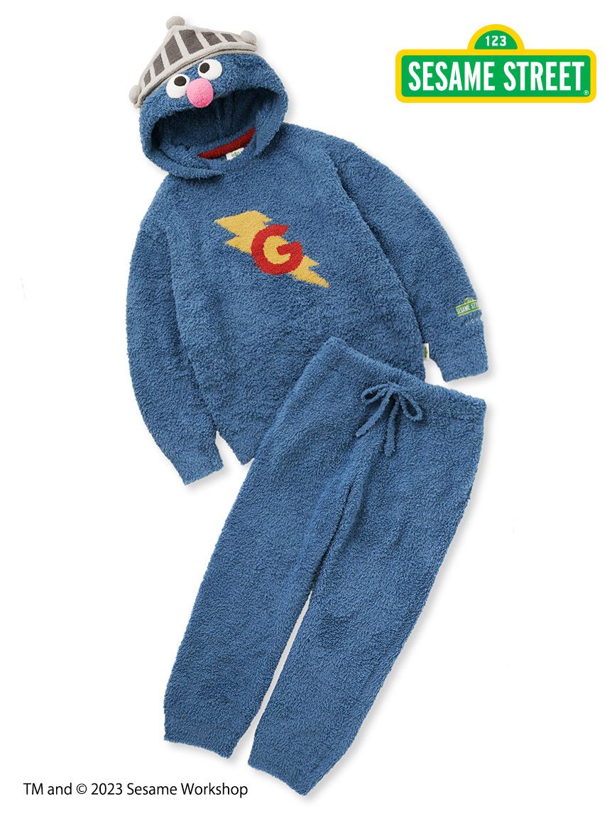 SESAME STREET】【HOMME】【販路限定商品】スーパーグローバーフーディ