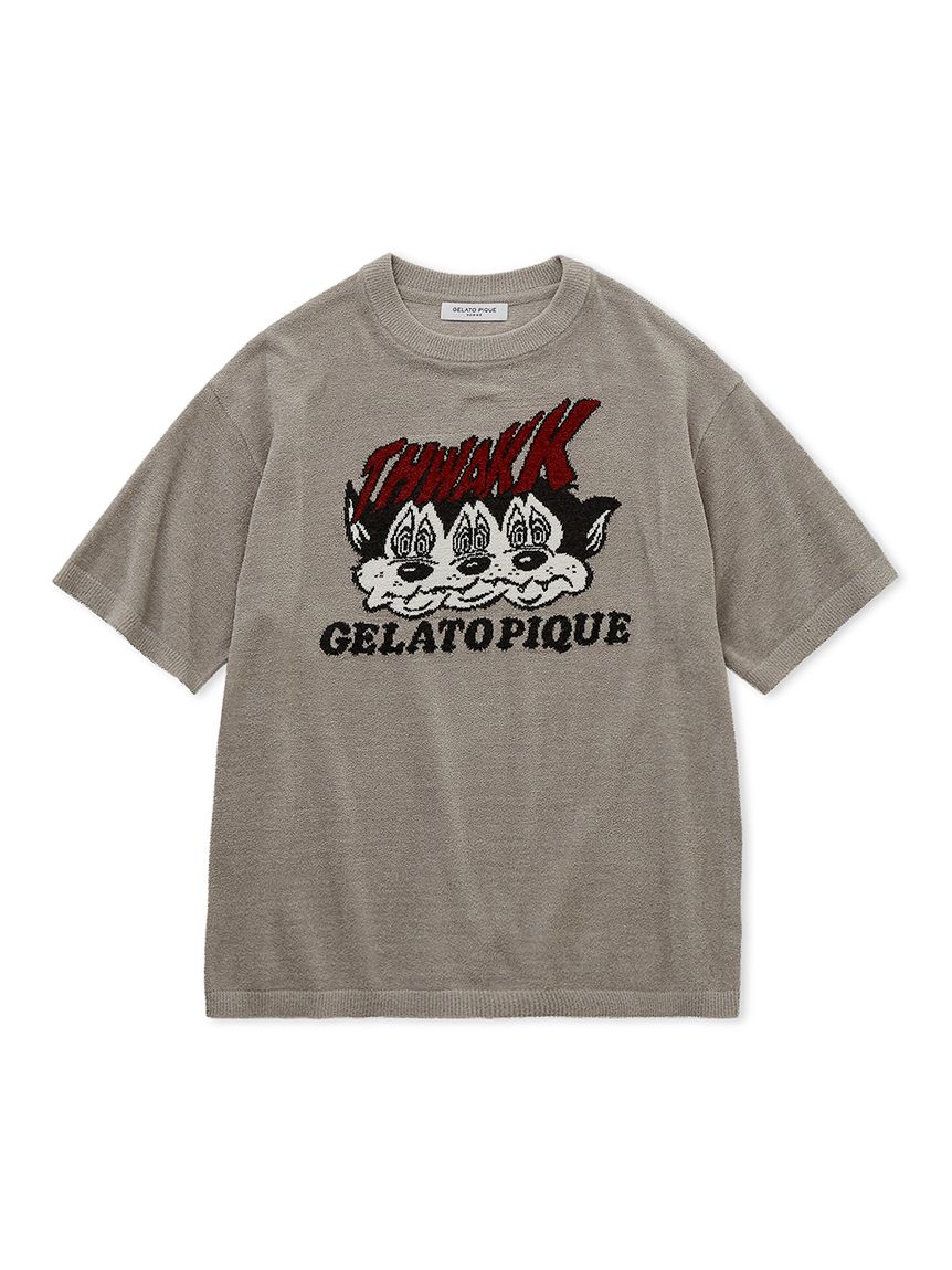 KOUSUKE SHIMIZU】【HOMME】エアモコジャガードプルオーバー KOUSUKE SHIMIZU】【HOMME】エアモコジャガードプルオーバー