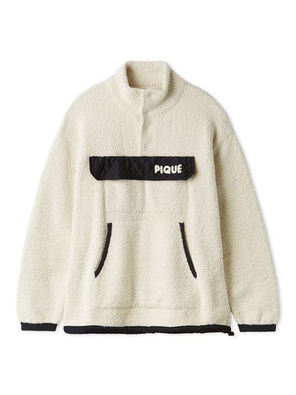 BEGIN】【HOMME】パウダー配色プルオーバー(ニットプルオーバー