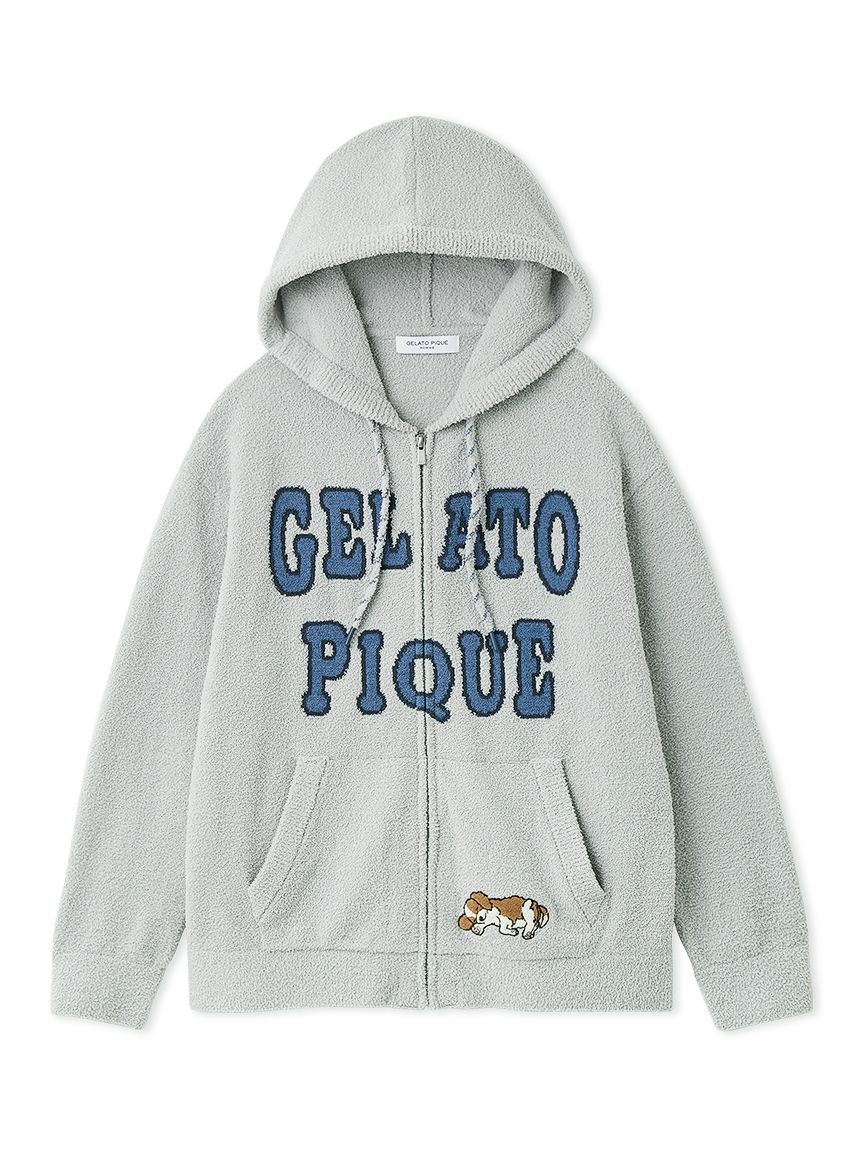 HOMME】エアリーモコスリーピングドッグパーカ(パーカ)｜ルームウェア