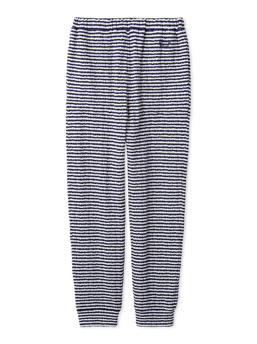 HOLIDAY】【HOMME】ボーダーふくれジャガードロングパンツ(ロング
