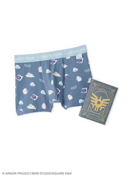 ドラゴンクエスト】【メンズ】冒険の書ジャガードハーフケット