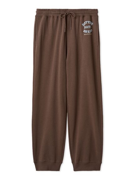 HOMME】裏毛プリントロングパンツ(ロングパンツ)｜ルームウェア