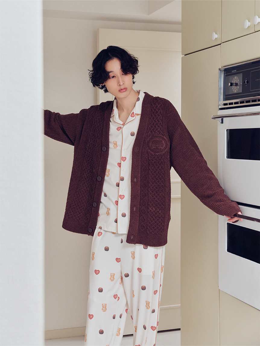 HOMME】総柄ロングパンツ(ロングパンツ)｜ルームウェア・パジャマ通販