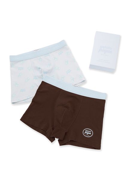 【HOMME】ボックス付きアイスベアボクサーパンツ2枚セット