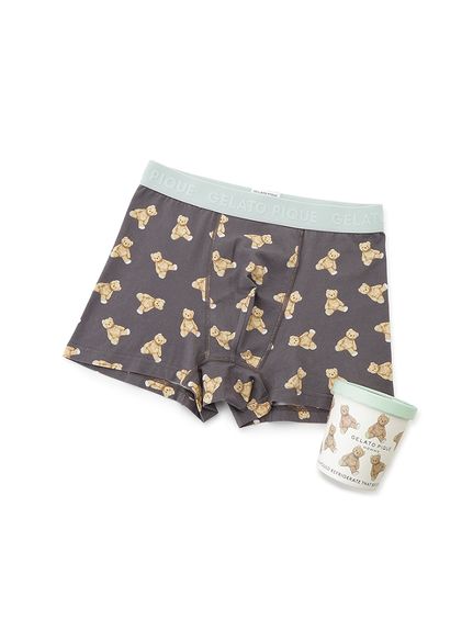 【HOMME】ベア柄ボクサーパンツ