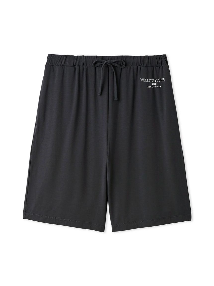 HOMME】【接触冷感】COOLレーヨンロゴハーフパンツ(ハーフパンツ