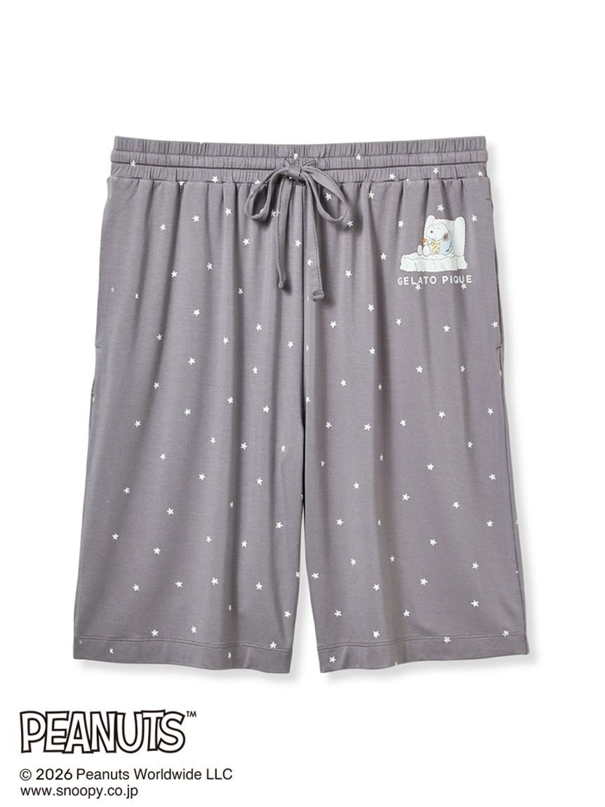 PEANUTS】【HOMME】【接触冷感】ハーフパンツ(ハーフパンツ)｜ルーム
