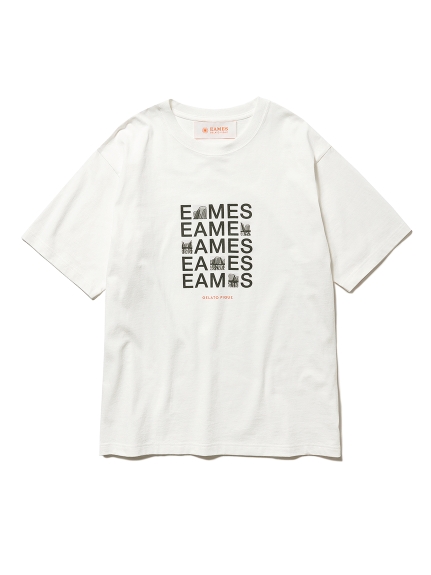 【メンズ】【EAMES】ロゴワンポイントTシャツ