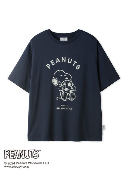 【PEANUTS】【HOMME】ワンポイントTシャツ