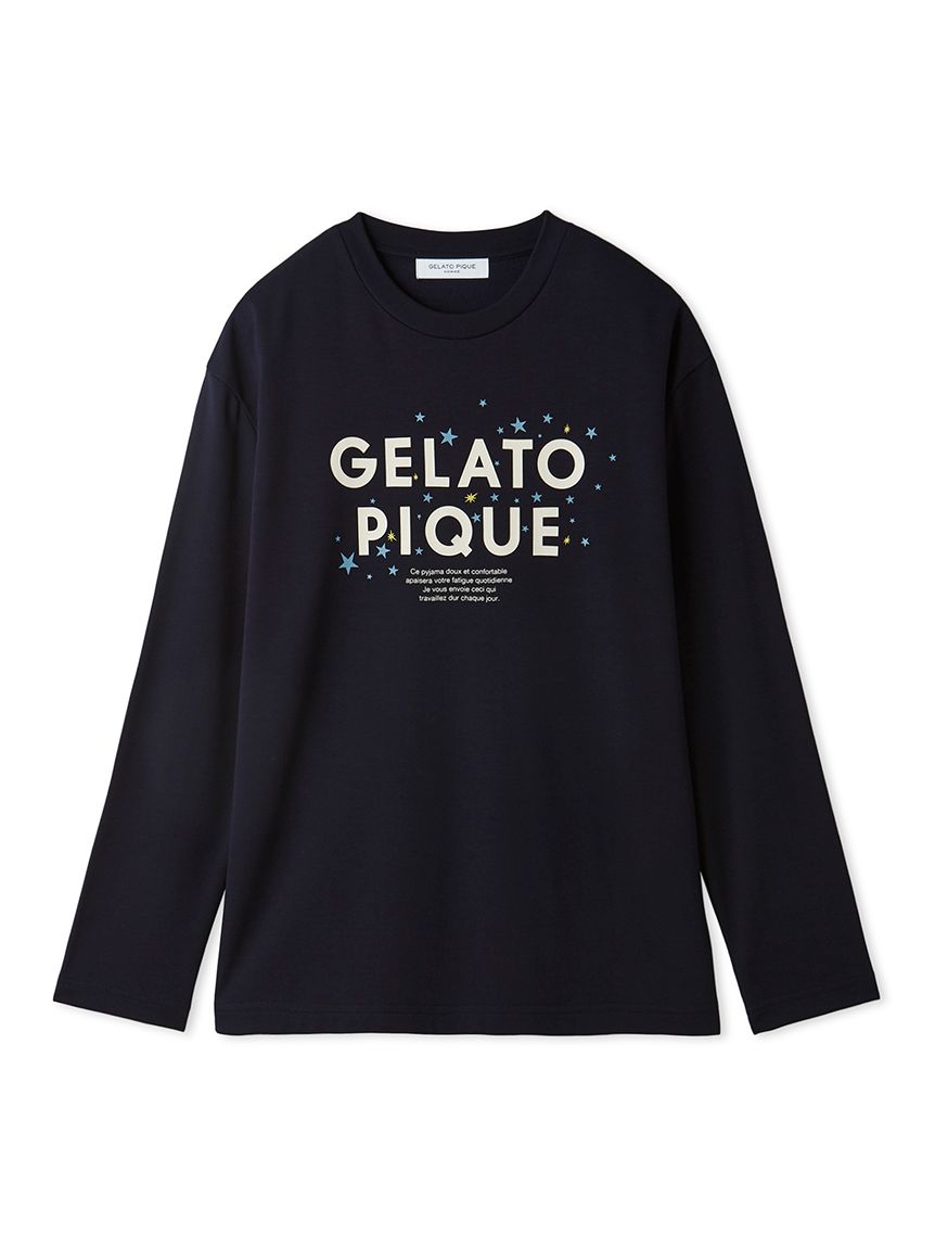【公式】フジのお歳暮・冬ギフト HOMME】インレイスターロゴロンT(カットソー・Tシャツ)｜ルーム ルームウェア・パジャマ