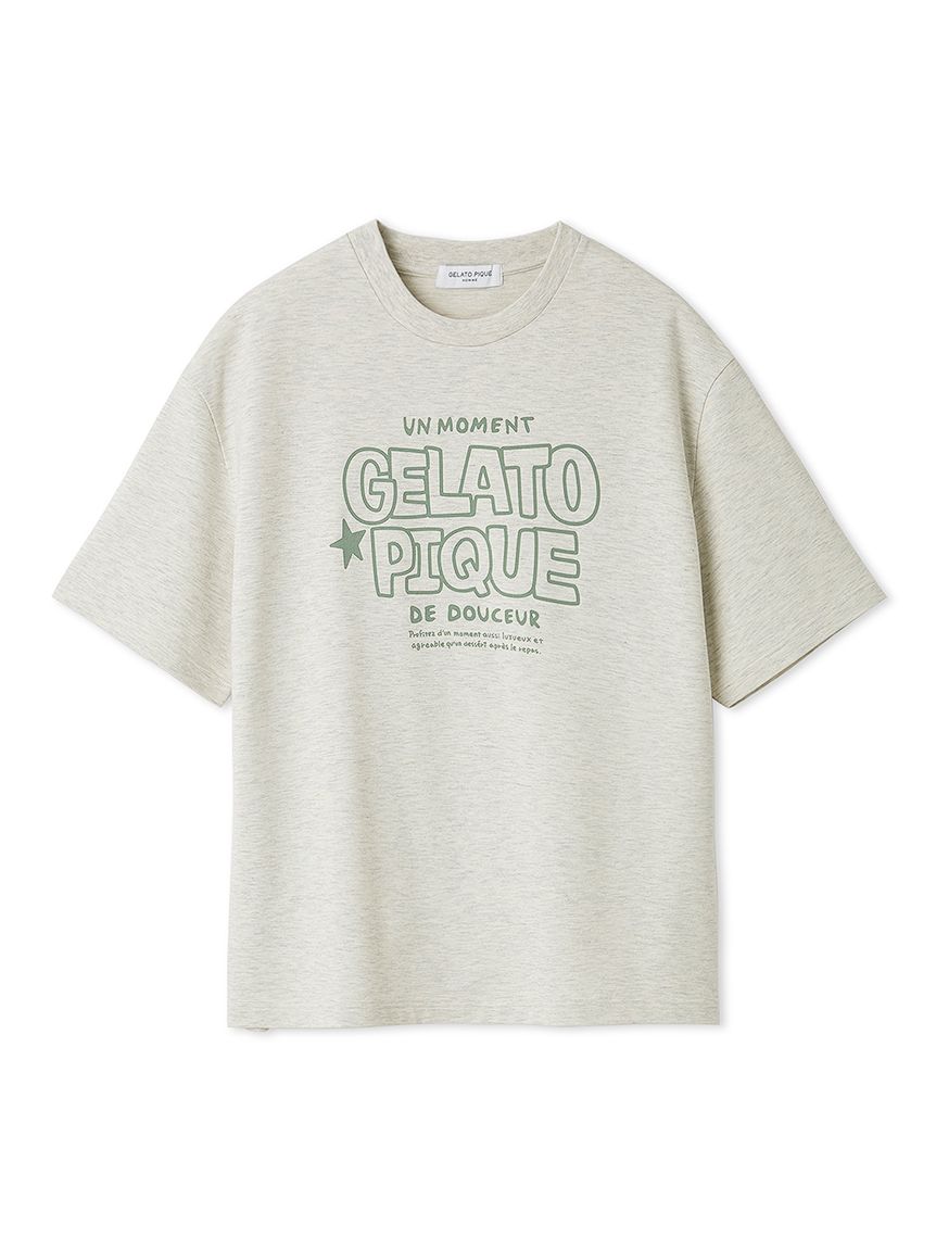 HOMME】ピケロゴロンT(カットソー・Tシャツ)|ルームウェア HOMME】ピケロゴロンT(カットソー・Tシャツ)|ルームウェア