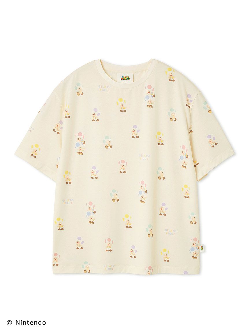 スーパーマリオ】【キッズ】キノピオ＆ヨッシーTシャツ&ショート