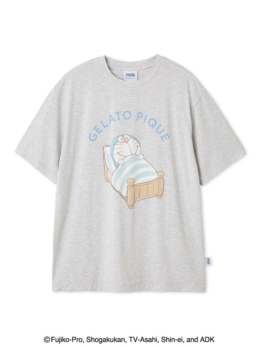 gelatopique ジェラートピケ　ドラえもんワンポイントT ドラえもん】【レディース】ワンポイントTシャツ(カットソー・T