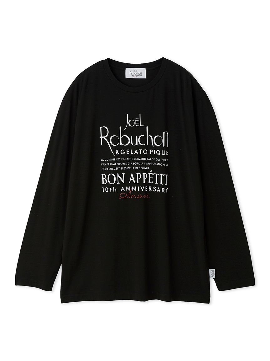 JOEL ROBUCHON】【HOMME】ワンポイントロンT(カットソー・T