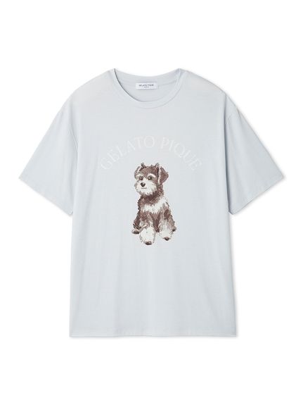 GELATO PIQUE コーギーTシャツ 新品 ジェラートピケ gelato pique 【UNISEX】ワンポイントTシャツ