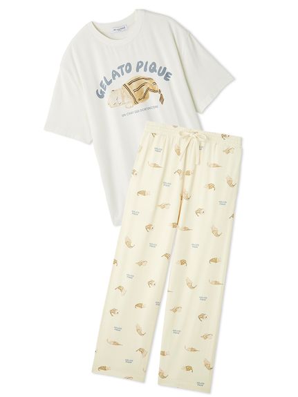 ジェラピケ　セットアップパジャマMサイズ 公式】セットアップ GELATO PIQUE HOMME（ジェラートピケ オム