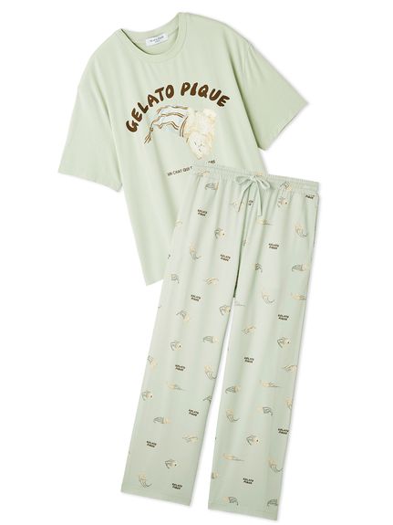 ライムジェラピケ 上下セットアップ 公式】セットアップ GELATO PIQUE HOMME（ジェラートピケ オム