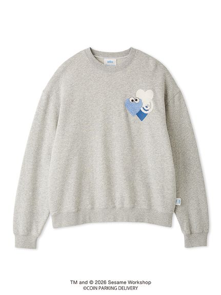 【SESAMESTREET×CPDHOOME meets GELATOPIQUE】コットン裏毛プリントプルオーバー