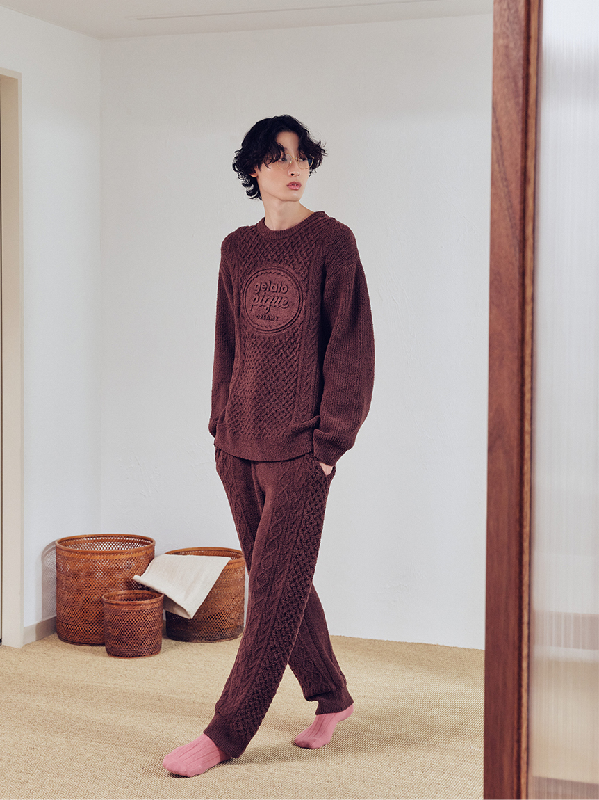 HOMME】アランロングパンツ(ロングパンツ)｜ルームウェア・パジャマ